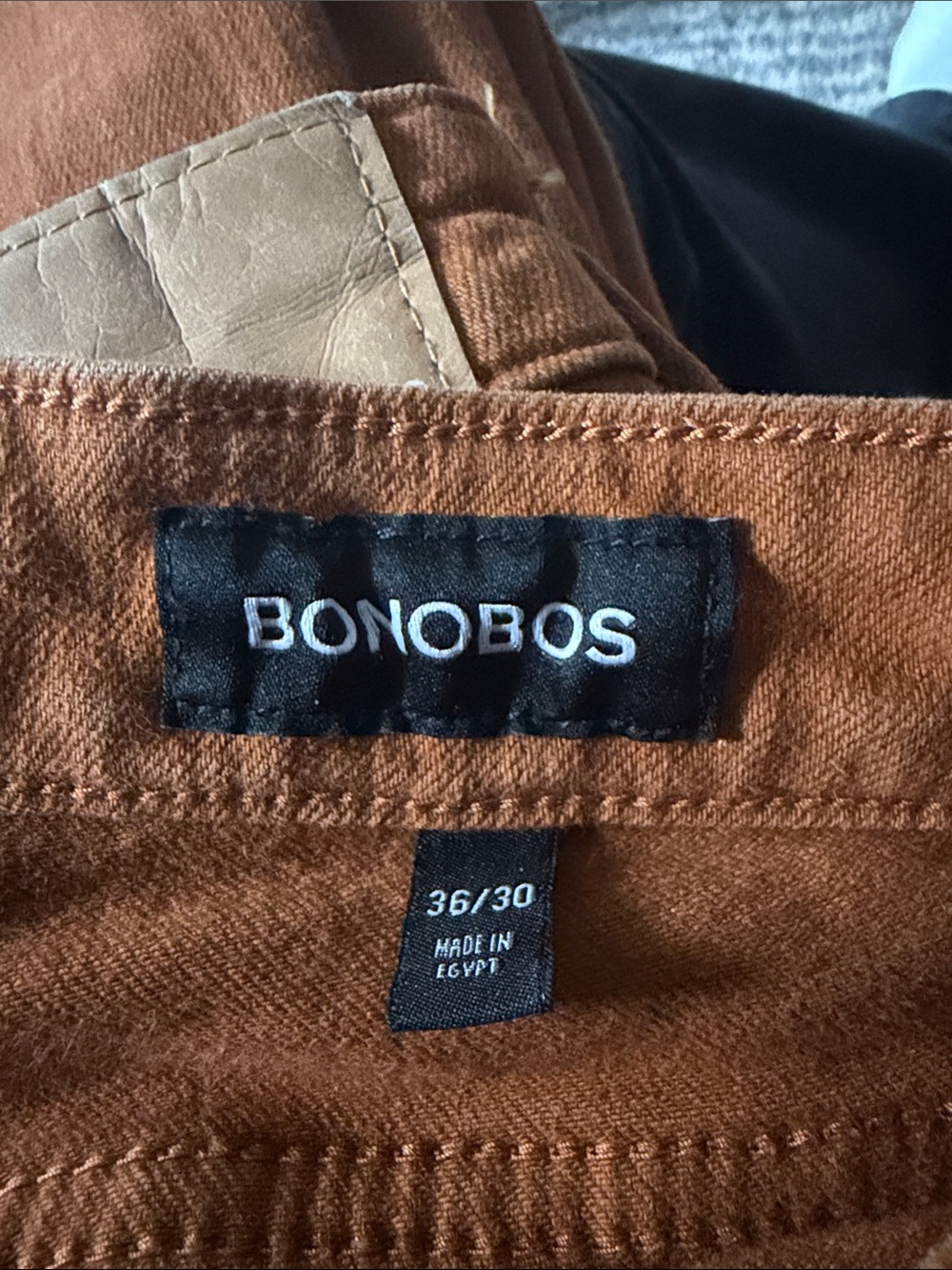 Bonobos Jeans - Warm Rust Tone